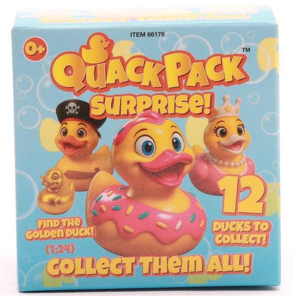 QuackPack Surprise - rubberen eend