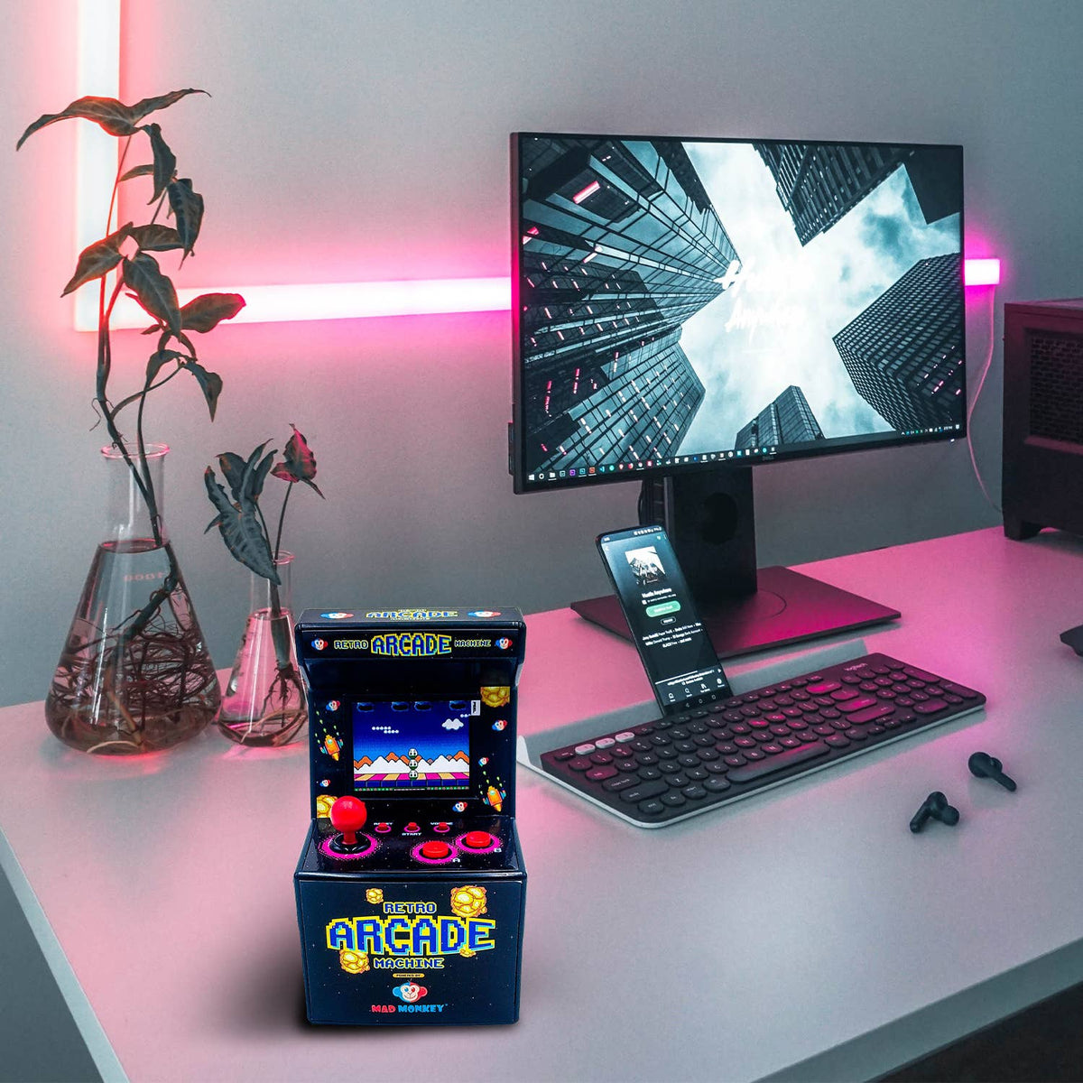 Mad Monkey - Retro mini arcadeconsole