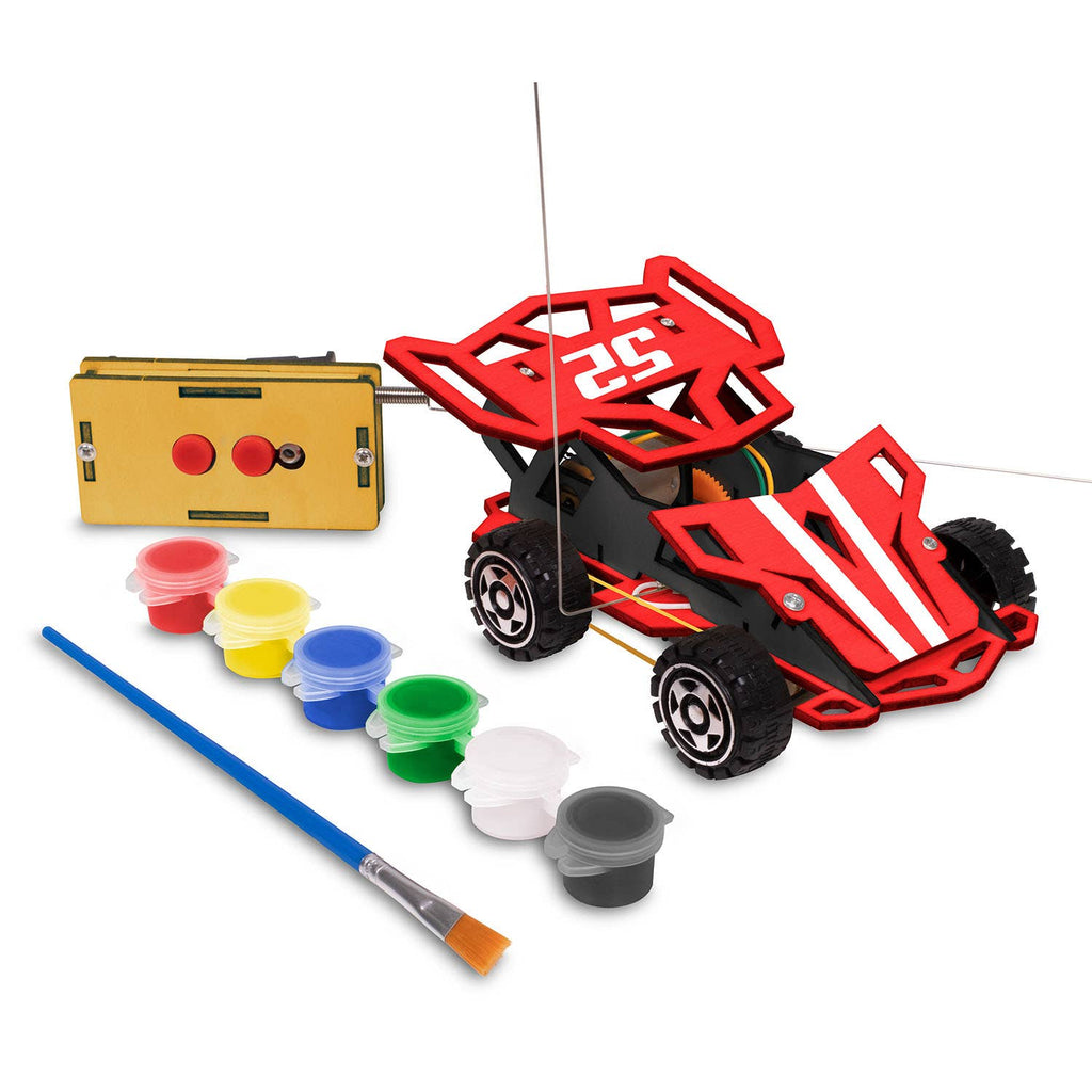 Knutselkast - bouw je eigen bestuurbare raceauto