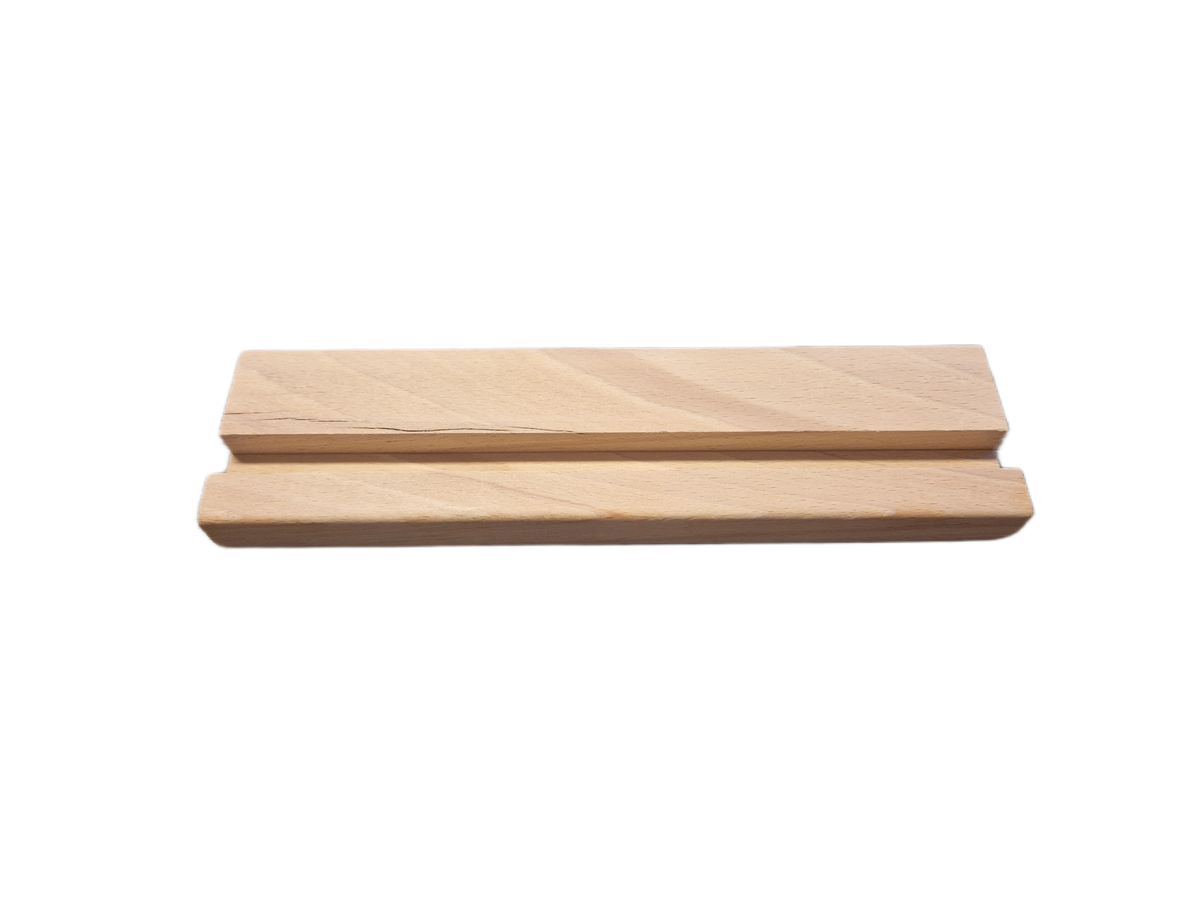 Houten tegelhouders, 2 tegeltjes