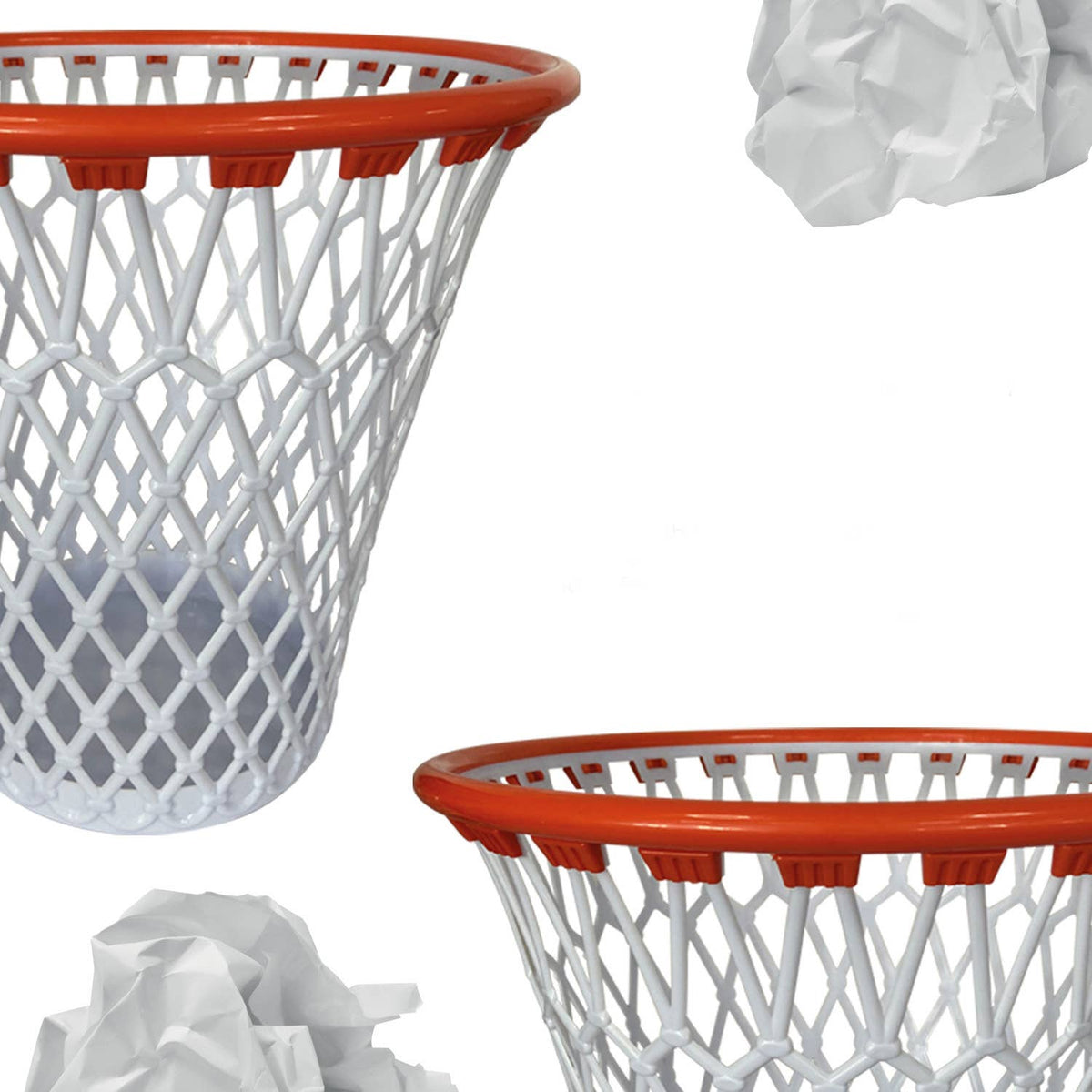 Mad Monkey - Prullenbak in de vorm van een basketbalring