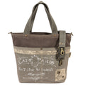 Sunsa Dames grote handtas vintage veganische schoudertas