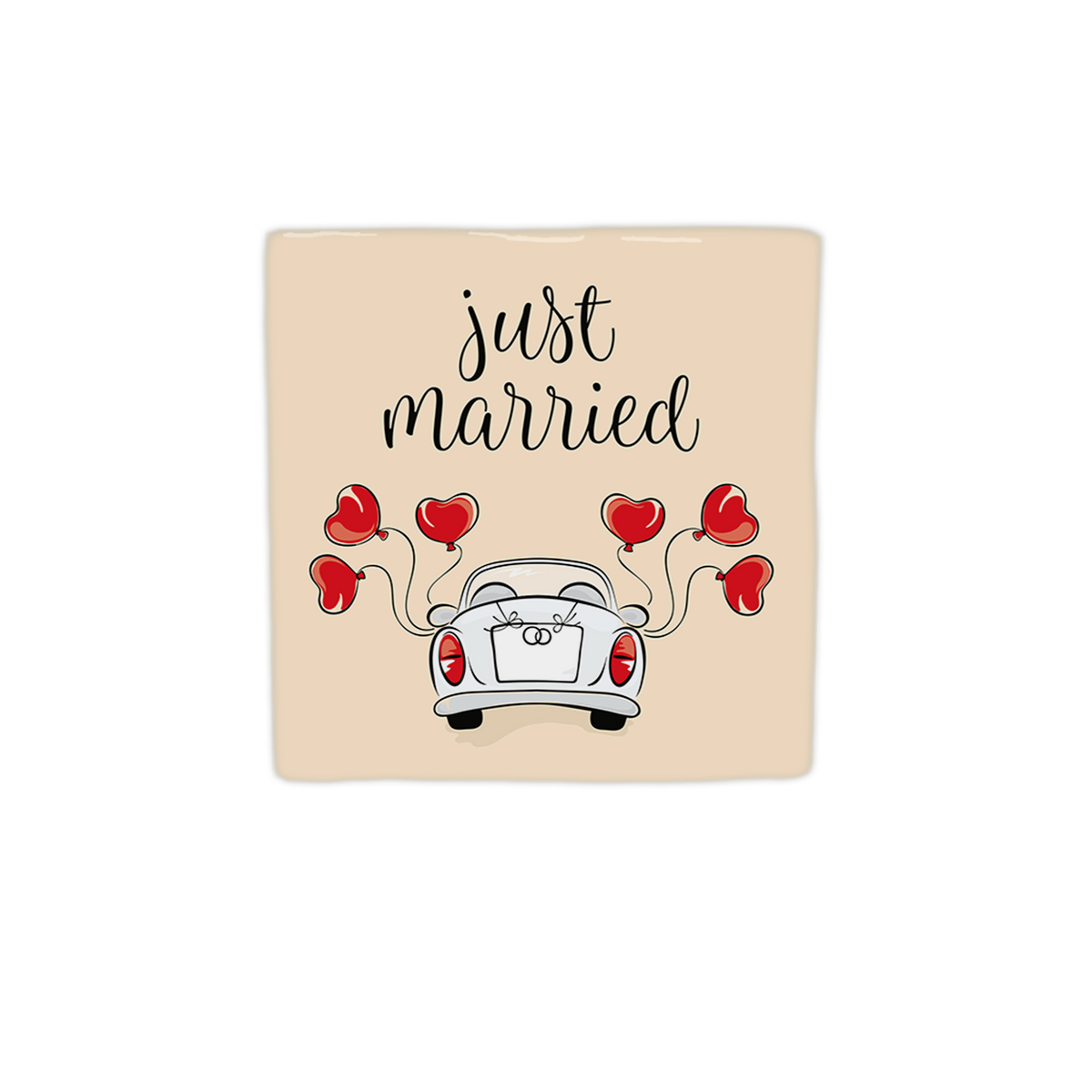 Tegeltje just married