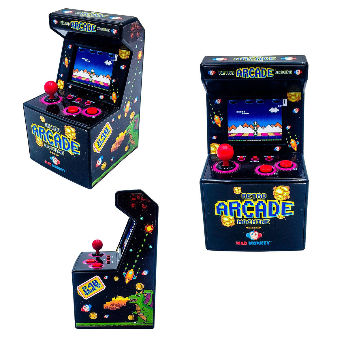 Mad Monkey - Retro mini arcadeconsole