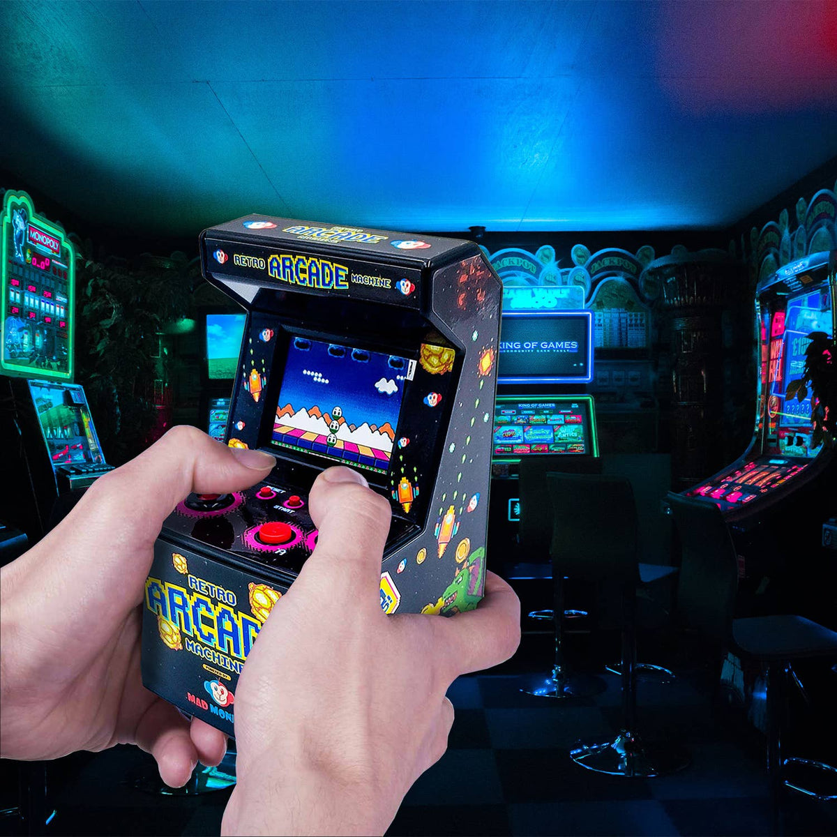 Mad Monkey - Retro mini arcadeconsole