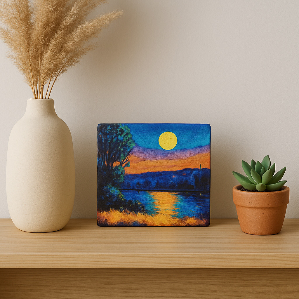 Moonlight lake  - natural stone tile