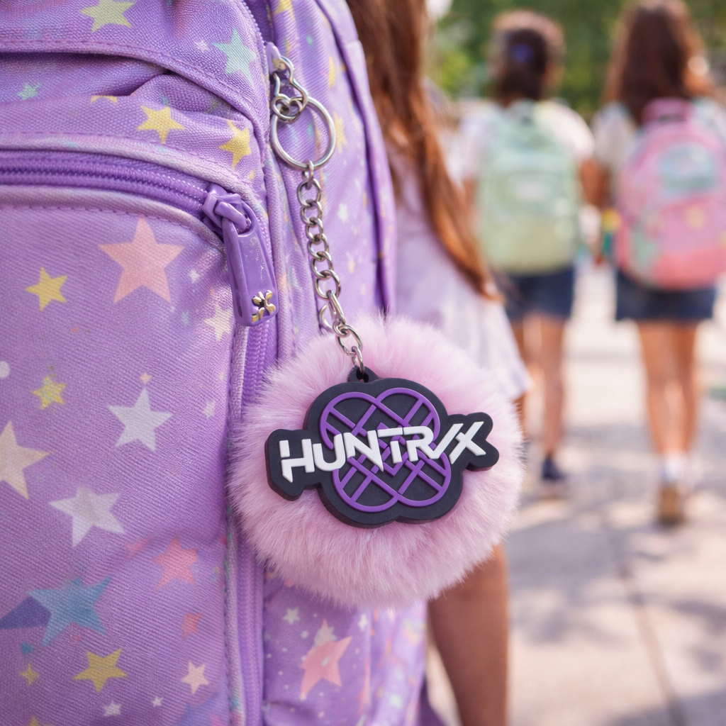 KPop Demon Hunters - Sleutelhanger Pom Pom - Huntr/x