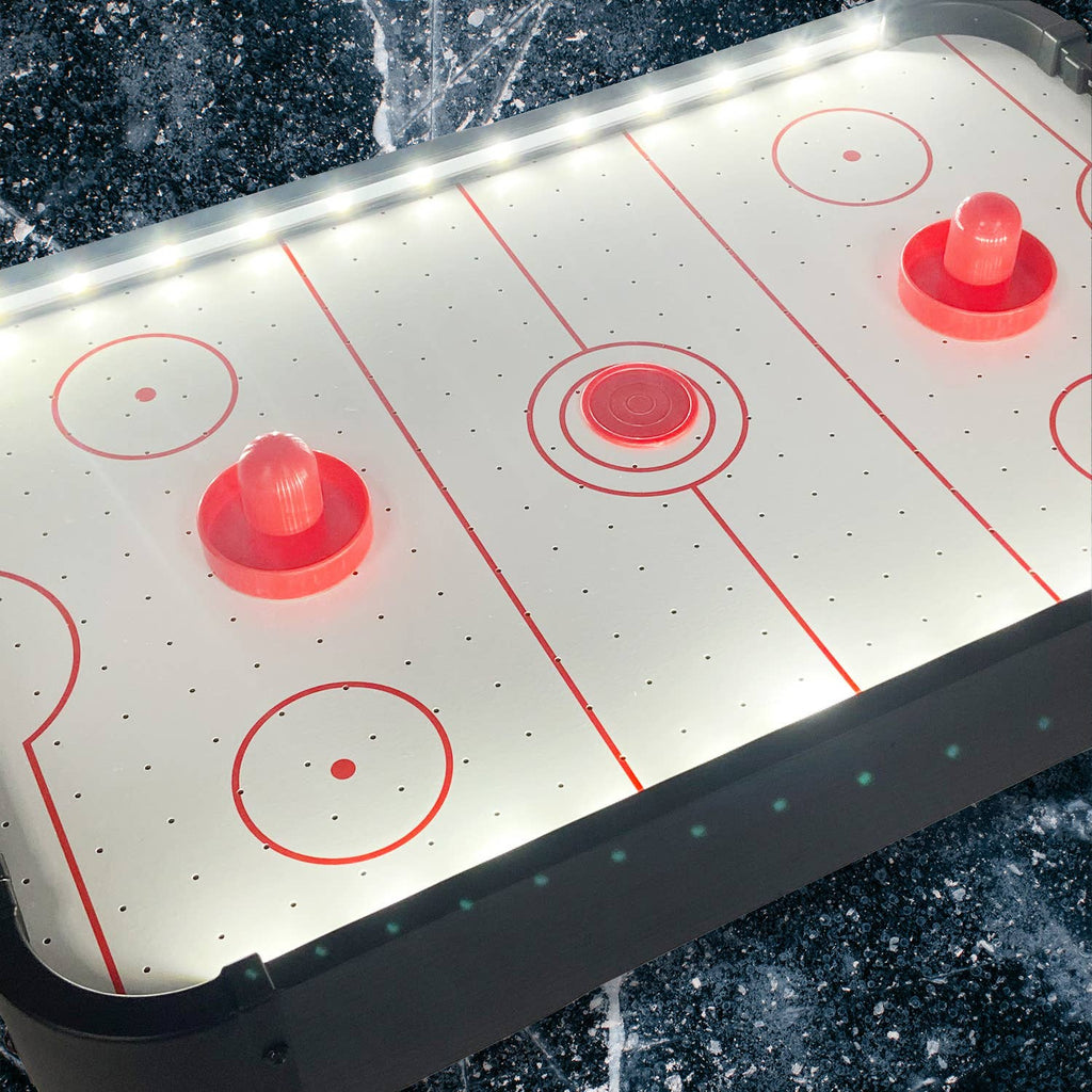 Mad Monkey - Mini Air-Hockey Tafel met LED-verlichting