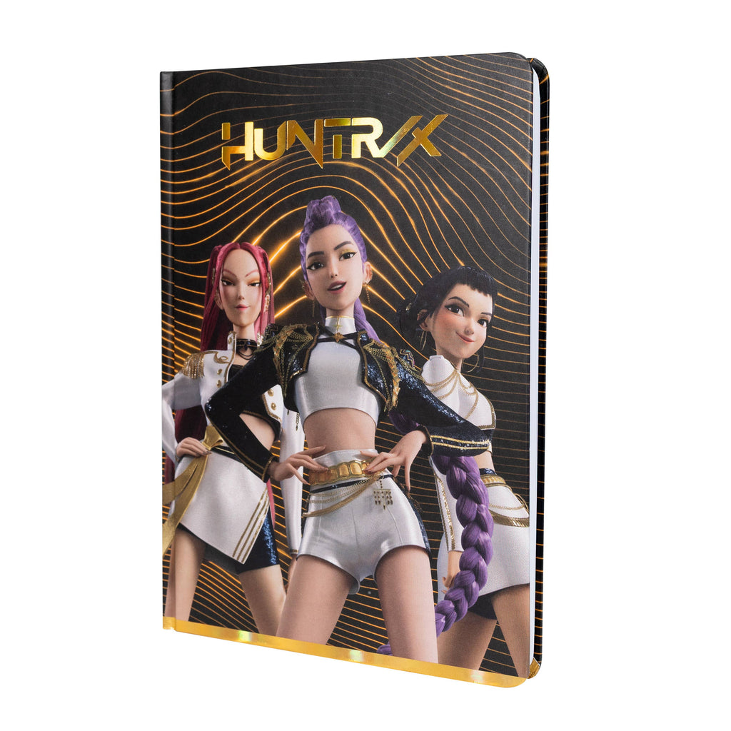 KPop Demon Hunters - Notitieboek A5 - Gouden