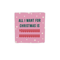 Tegeltje All I want for christmas is you