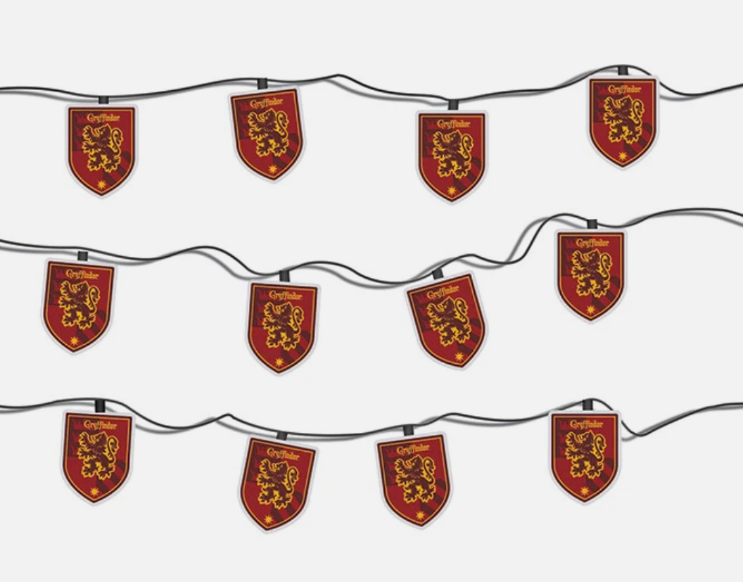 Harry Potter Gryffindor lichtsnoer guirlande 12 LED's