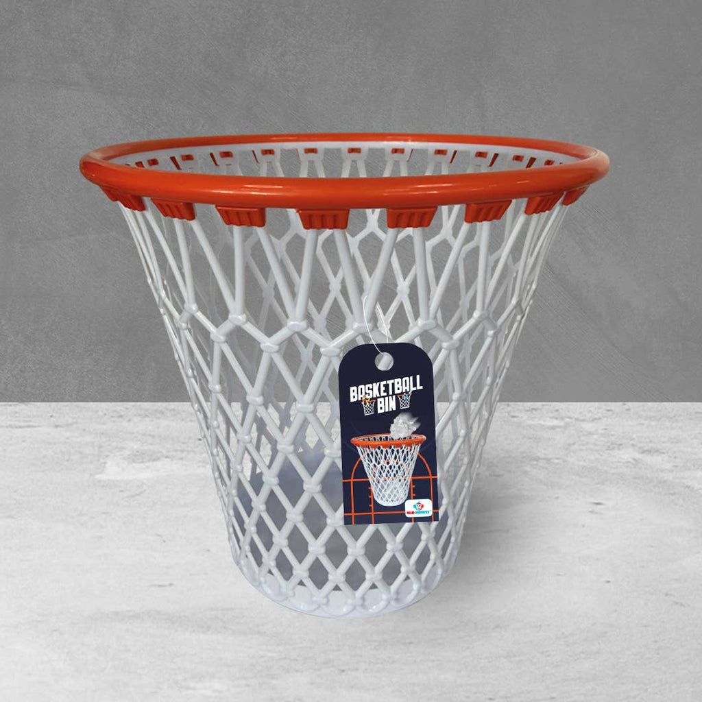 Mad Monkey - Prullenbak in de vorm van een basketbalring