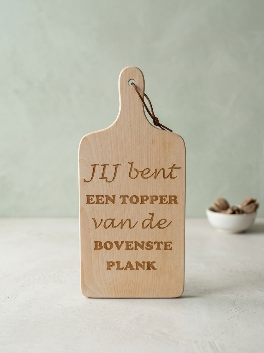 Borrelplank topper