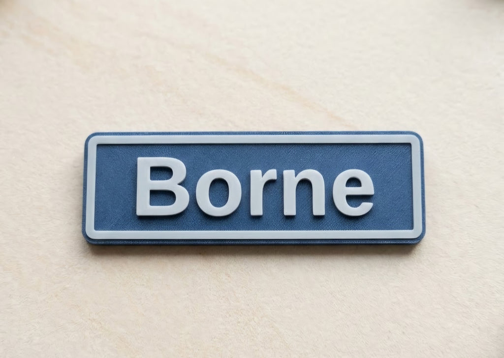 Koelkast magneet Borne