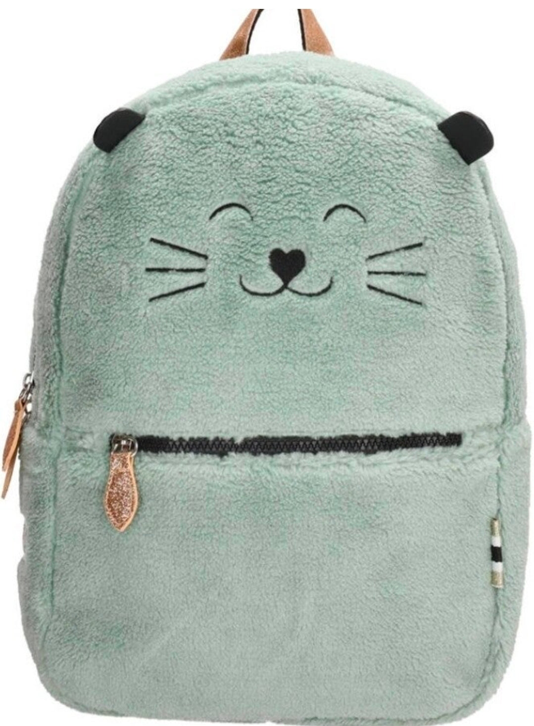 Zebra Trends  rugzak Teddy Cat mintgroen