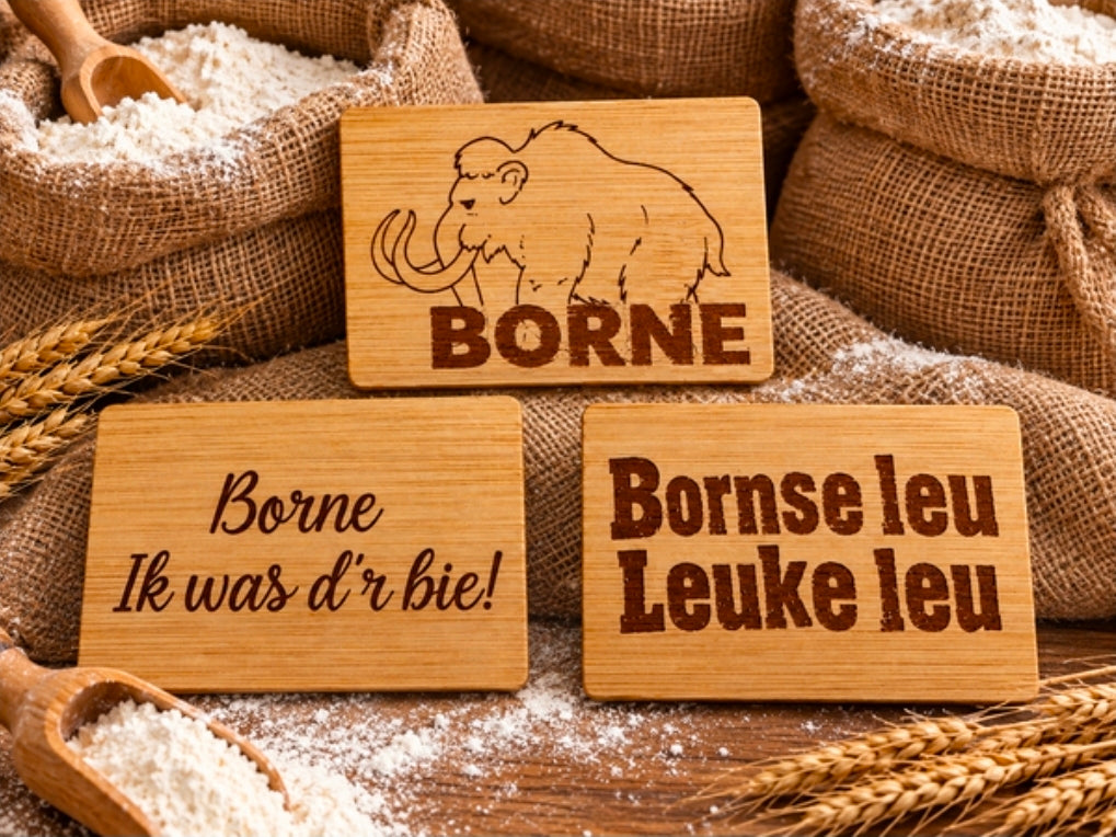 Koelkast magneet Borne