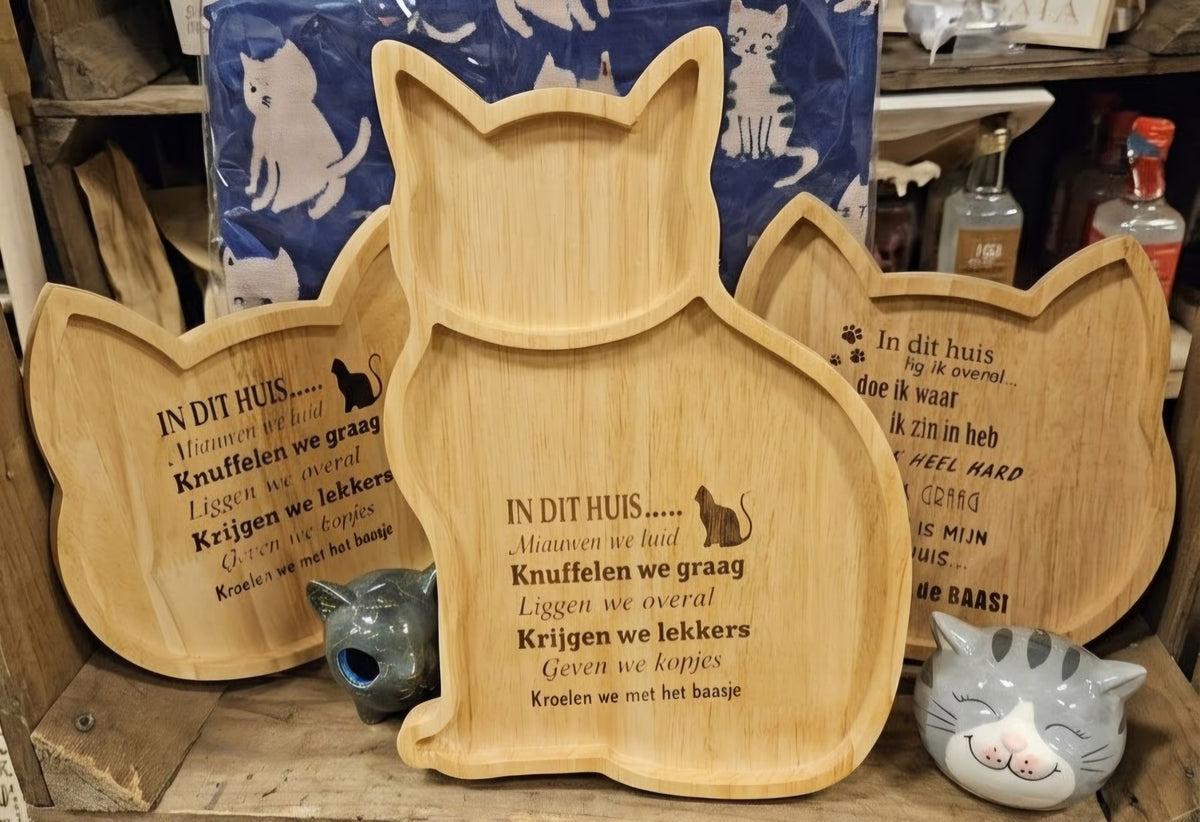 Katten borrelplank
