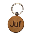 Sleutelhanger Juf